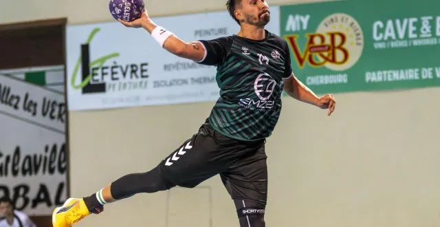photo  lucas dalmont, joueur du cl tourlaville (manche, n2m).  &copy;  christian jézéquel 