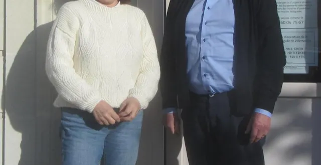 photo  catherine fougère, adjointe, en compagnie de jean-marie jourdan, maire délégué, ne se représente pas aux prochaines élections.  &copy;  ouest-france 