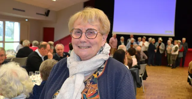 photo  marie-paule turquais préside le club des retraités.  &copy;  le maine libre 