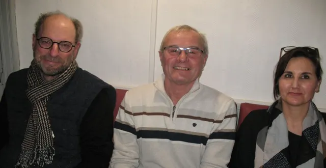 photo  jean victor nambot, christian mérot et séverine picot ont commenté leurs propositions.  &copy;  co 