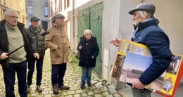 actu cin&eacute;ma  cholet, mardi 3 février. les membres de cholet vidéo ciné son étaient en repérage dans le centre-ville, afin de dénicher un lieu de tournage approprié pour des scènes de leur prochain court-métrage. ils étaient accompagnés de michel lefort, historien local. 