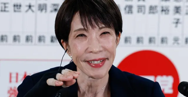 photo  la première ministre japonaise sanae takaichi, cheffe du parti libéral démocrate (pld) au pouvoir, s’adresse aux médias au siège du pld le jour des élections générales, le 8 février 2026, à tokyo, au japon.  &copy;  getty images via afp 