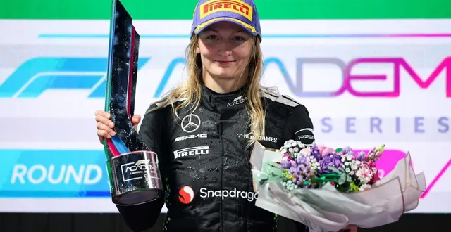 photo  doriane pin s’engage avec le team duqueine en lmp2.  &copy;  hector vivas / getty images via afp 