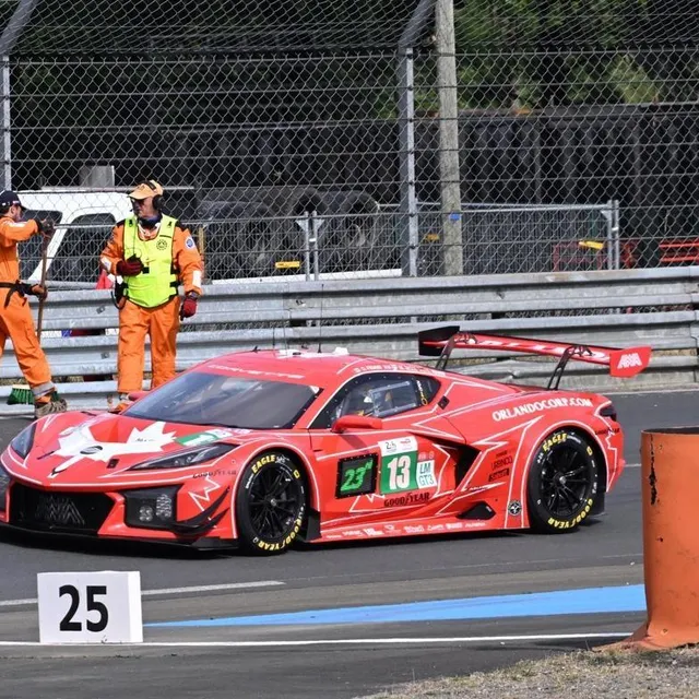 photo la corvette d’orey fidani devrait faire son retour en sarthe, en 2026.  ©  jérôme fouquet/ouest-france