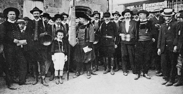 photo  l’urb au congrès de rostrenen en 1907.  &copy;  collection musée de bretagne 