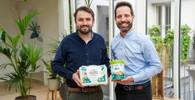 photo  matthieu batteur (à gauche) et johan bonnet, cofondateurs de l’entreprise les petits culottés.  &copy;  les petits culottés 