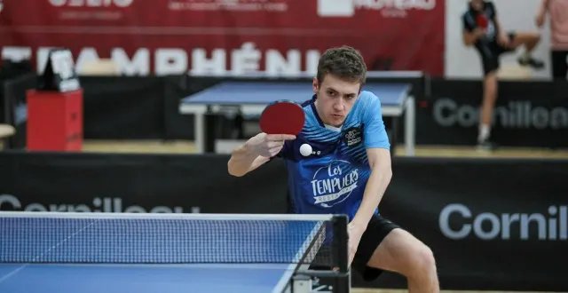 photo  moncoutant, dimanche 1er février. alix gonnord a porté haut les couleurs du ping pong club parthenaisien.  &copy;  co – jordan magneron 