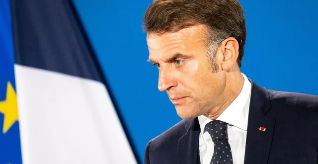 photo  emmanuel macron au conseil européen le 26 juillet 2025. photo d’illustration.  &copy;  martin bertrand/hans lucas via afp 