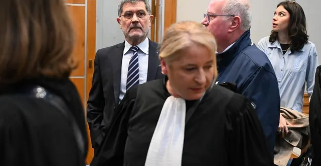 photo  angers, 24 février 2025. l’avocate de la société féérie, me kervennic, lors de l’ouverture du procès du feu d’artifice mortel à cholet.  &copy;  josselin clair 