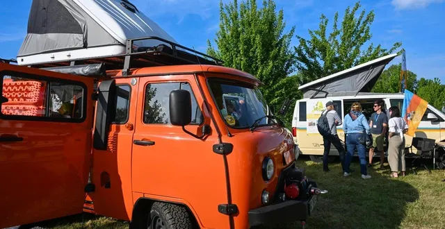 photo  la prochaine édition du camper van week-end se tiendra les 24, 25 et 26 avril au camping de l’étang à brissac-loire-aubance.  &copy;  archives co – laurent combet 