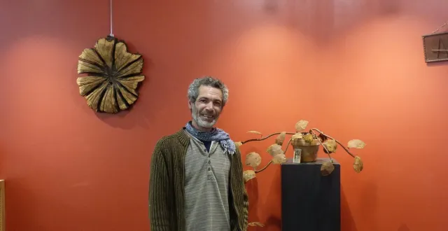 photo  alban descloux revendique le beau et le solide avec des matériaux de récupération.  &copy;  co 