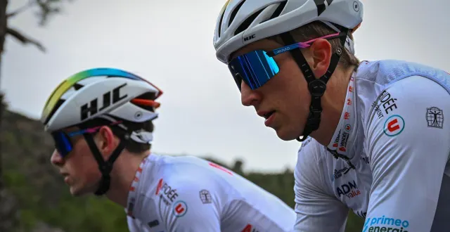 photo  le coureur de vendée u – primeo energie, théo hébert, a remporté la quatrième manche de l’essor basque, samedi 7 février.  &copy;  vendée u – primeo energie 