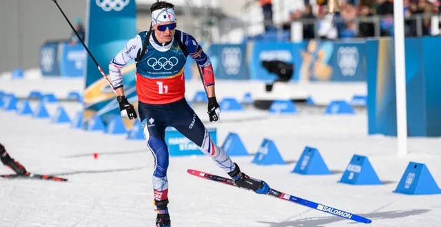 photo  eric perrot devrait animer le 20 km en biathlon, ce mardi 10 février.  &copy;  kmsp via afp 