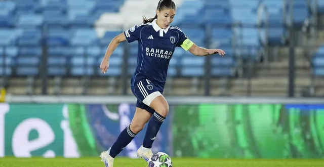 photo  clara mateo et le paris fc affrontent le real madrid en 8e de finale de la ligue des champions féminine.  &copy;  dppi via afp / oscar j barroso 