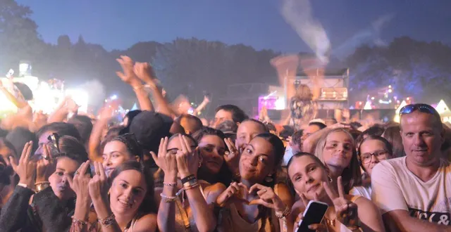 photo  en 2025, le v and b fest’ a connu un record de fréquentation.  &copy;  archives le courrier de l’ouest - antoine humeau 