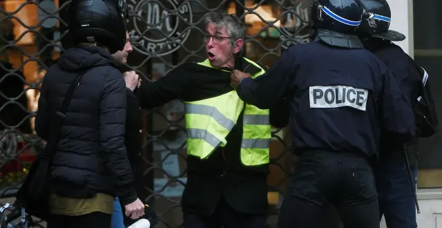 photo  le 1er décembre 2018 avait été le jour le plus violent lors de la mobilisation des gilets jaunes.  &copy;  photoafp 
