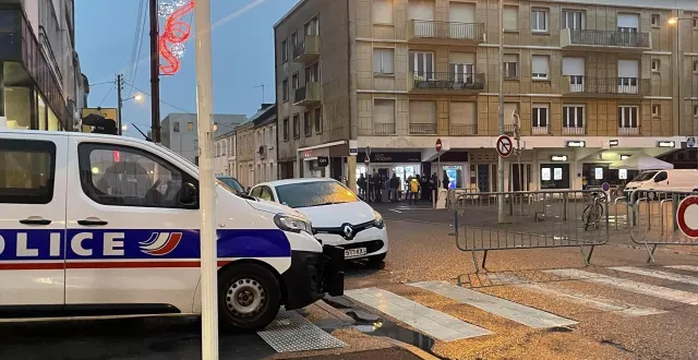 photo  la reconstitution des faits a eu lieu le 19 décembre 2023, près de la place du commerce, dans le centre-ville de saint-nazaire.  &copy;  archives ouest-france 