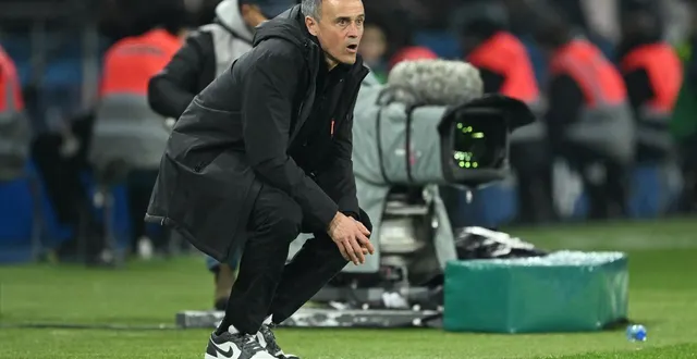 photo  luis enrique et le psg ont attiré de nombreux téléspectateurs lors de la large victoire face à l’om, dimanche 8 février.  &copy;  anadolu via afp 