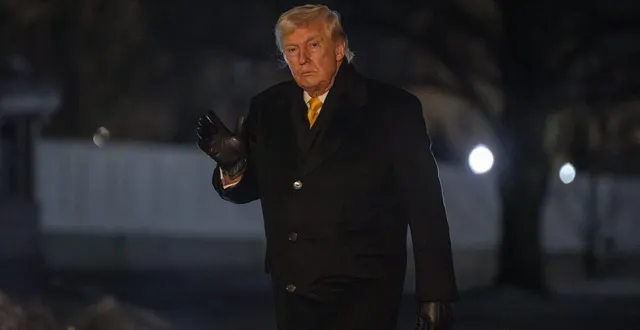 photo  donald trump, dimanche 8 février 2026.  &copy;  epa/maxppp 