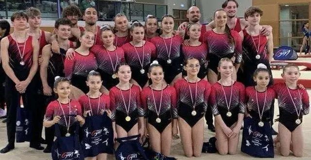photo  les équipes parignéennes engagées lors des compétitions départementales de gymnastique.  &copy;  ouest-france 