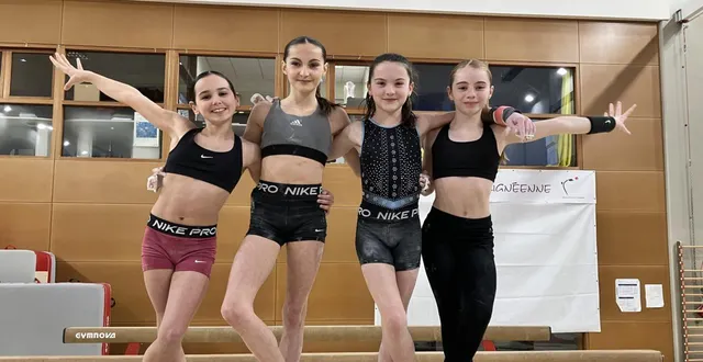 photo  même si elles apprécient les compétitions, les filles affirment préférer leurs entraînements.  &copy;  le maine libre 