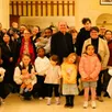 photo entourées des élus, les familles ont participé à une cérémonie conviviale organisée dans la salle du conseil.