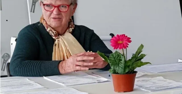 photo  renée gouhier, présidente de l’association.  &copy;  le maine libre 