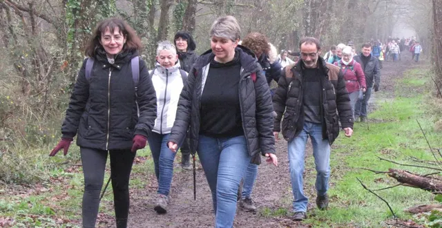 photo  la ronde des sangliers attire toujours de nombreux marcheurs.  &copy;  co 