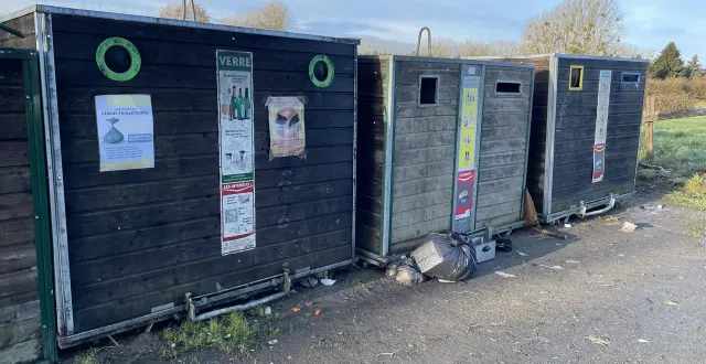 photo  le point d’apport volontaire situé route de mézeray sera fermé à compter du 13 février.  &copy;  le maine libre 