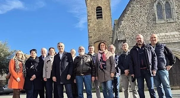 photo  la liste « ensemble pour juigné » de daniel chevalier en vue des élections municipales de mars 2026.  &copy;  photo fournie par le candidat 