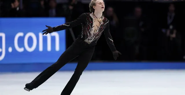 photo  ilia malinin, la star américaine de patinage artistique, devrait rafler l’or aux jeux olympiques 2026.  &copy;  getty images via afp 