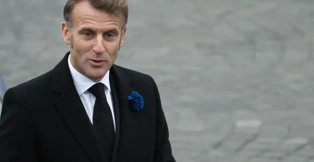 photo  emmanuel macron, le 11 novembre 2025.  &copy;  stéphane geufroi / ouest-france 