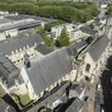 photo l’abbaye royale du ronceray, en plein cœur du quartier de la doutre, dans le centre d’angers (maine-et-loire), sur la rive droite de la maine.
