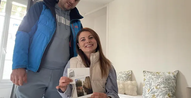 photo  la ferté-bernard, vendredi 6 février 2026. à quelques pas du centre-ville, adlina et mihai david ont repris l’ancien hôtel du stade.  &copy;  le maine libre 