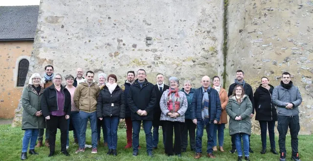 photo  la liste quasiment au complet.  &copy;  le maine libre 