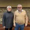 photo  serge delavallée et baya sklarchik ont reçu ouest-france pour échanger en longueur sur la candidature du premier. 