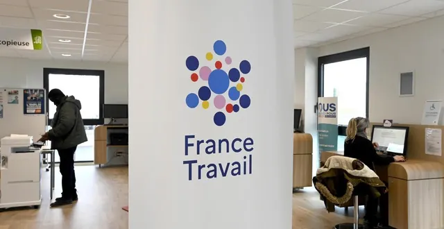 photo  une agence france travail du morbihan, en février 2024.  &copy;  thierry creux / archives ouest-france 