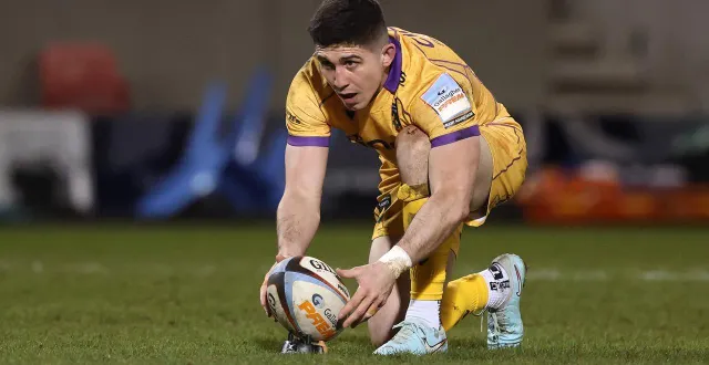 photo  le français anthony belleau prolonge son contrat avec le club anglais northampton.  &copy;  david rogers / afp 