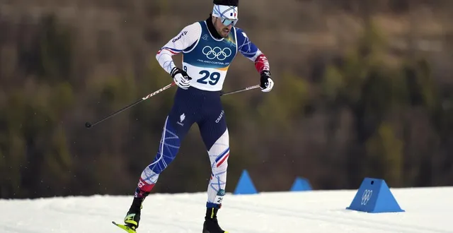 photo  lucas chanavat a été éliminé dès les quarts de finale de sprint en ski de fond ce mardi 10 février.  &copy;  julien crosnier / kmsp via afp 
