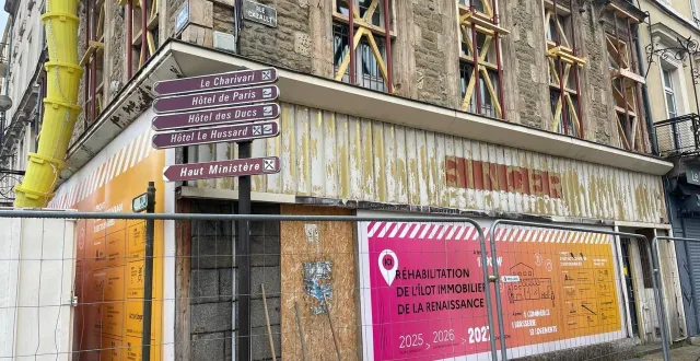photo  la rénovation de la re va coûter plus cher que prévu.  &copy;  ouest-france 