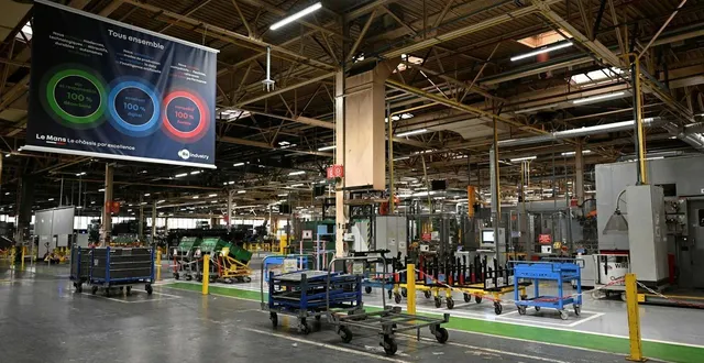 photo  des drones aériens militaires fabriqués dans l’usine renault, au mans (sarthe). l’annonce a été faite par le groupe automobile fin janvier 2026.  &copy;  thomas brégardis / archives ouest-france 