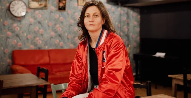 photo  julie lerat-gersant, metteuse en scène et réalisatrice.  &copy;  simon gosselin 