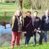 photo  de gauche à droite, denis branger, du syndicat smib ; chrystelle arrouet, employée à la commune ; martine richoux, conseillère déléguée à l’environnement et à la biodiversité ; paul guillet et laurent tertrais, de l’association eden. 