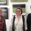 photo marie-ange piet, photographe à l’origine de cette exposition, avec à ses côtés claire brisard et christine vivier, qui présentent leurs photographies animalières.