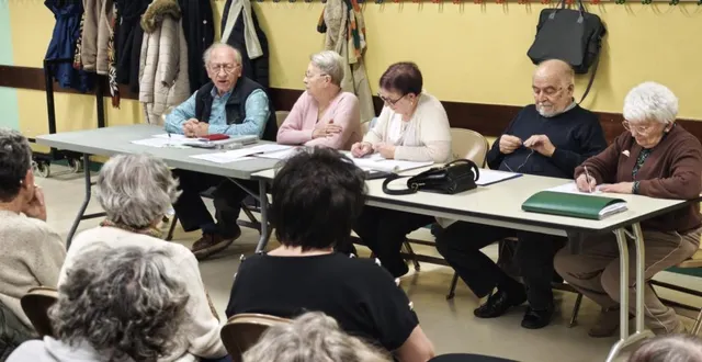 photo  les membres de la compagnie ont dressé le bilan de l’année et présenté les nouveautés pour 2026.  &copy;  ouest-france 