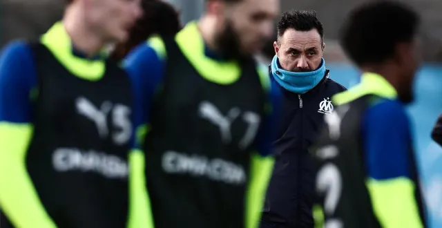 photo  roberto de zerbi serait de plus en plus proche de la sortie à l’om. son sort pourrait être scellé d’ici au match contre strasbourg ce samedi 14 février.  &copy;  thibaud moritz / afp 