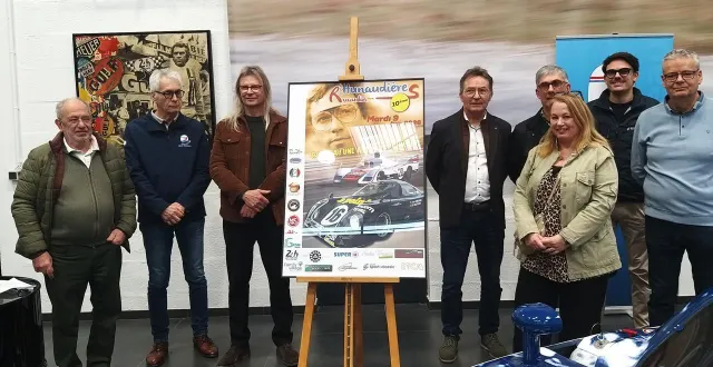 photo  l’affiche de la dixième édition des r’hunaudières rend hommage à jean rondeau.  &copy;  ouest-france 