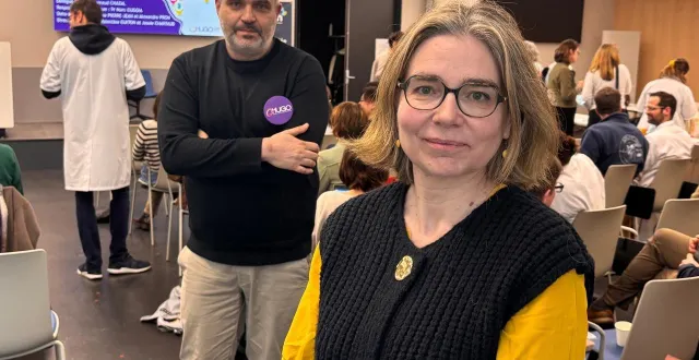 photo  le dr christelle jadeau, responsable de la recherche au centre hospitalier du mans. l’entrepôt de données de santé centralisera et analysera l’ensemble des données médicales numériques de l’hôpital.  &copy;  ouest-france 
