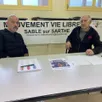 photo  jacques lailler et juan raimundo sont deux membres actifs de l’association addictions alcool vie libre à sablé-sur-sarthe. 