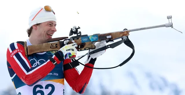 photo  le biathlète norvégien sturla holm laegreid a avoué son infidélité après avoir déroché la médaille de bronze ce mardi 10 février.  &copy;  harry how / afp 